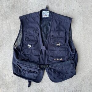 VTG Filiblu Fishing vest Size‎ L Black